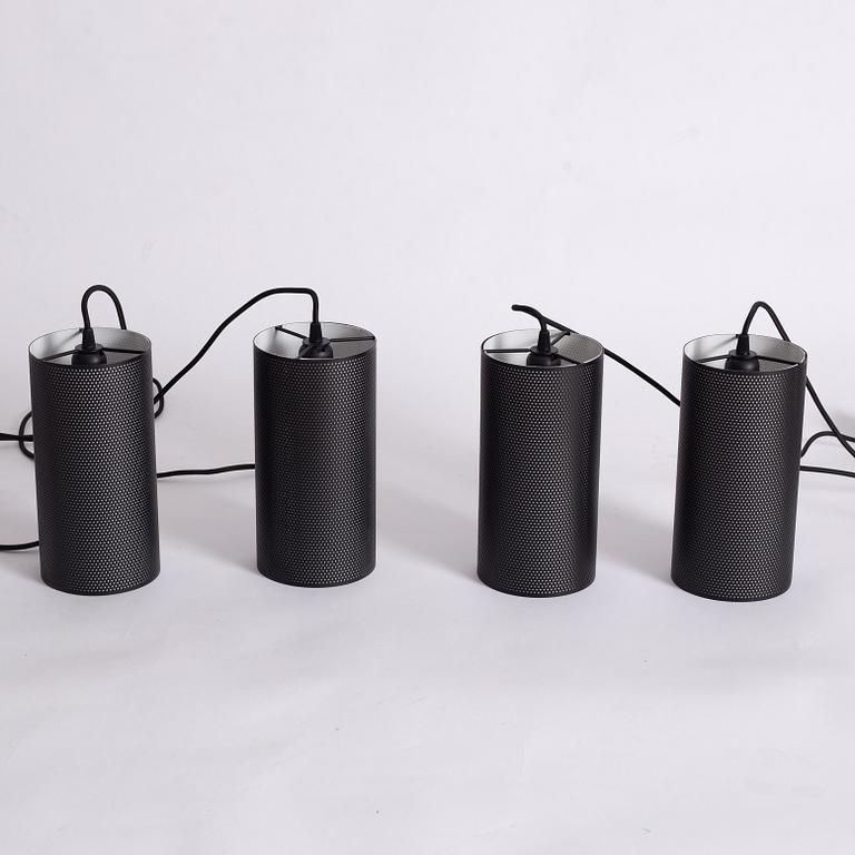 Corsini & Millet, four pendant lamps, "Pedrera PD3", GUBI.