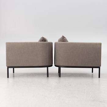 Armchairs, a pair, "Piet", Slettvoll, Norway.