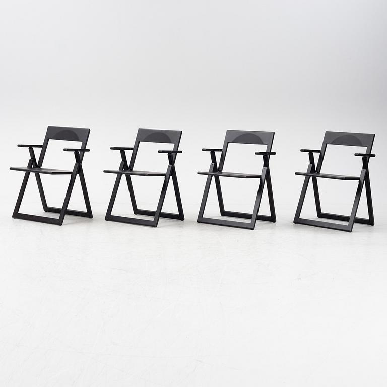 Marc Berthier, a set of four 'Aviva' chairs, Magis, Italy.