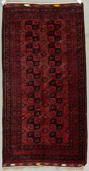 MATTA, Afghan, old/semiantik. Ca 215x107 cm.