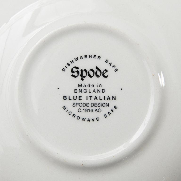 Food and coffee service, 40 pieces, Spode Italian, England.