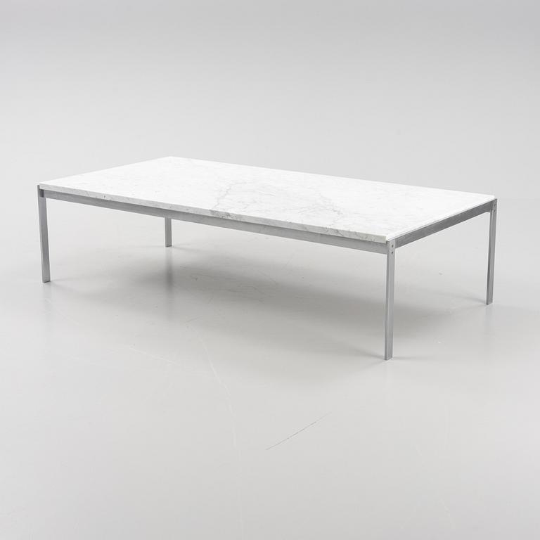 Poul Kjaerholm, a marble top 'PK-64' coffee table, Fritz Hansen, Denmark, 1995.