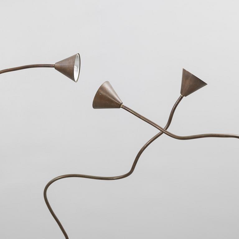Sergio Calatroni, golvlampor, tre stycken, ''Papiro'', Pallucco, Italien, 1990-tal.