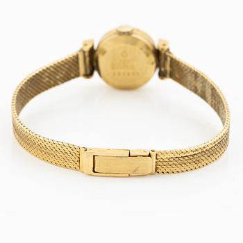 Belinda, wristwatch, 16.5 mm, 18K gold.