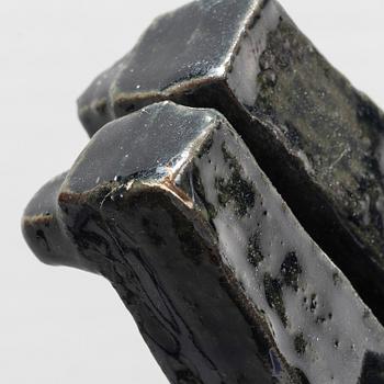 Lisa Larson, a stoneware figurine, 'Samhällsbedatten', Gustavsberg, Sweden.