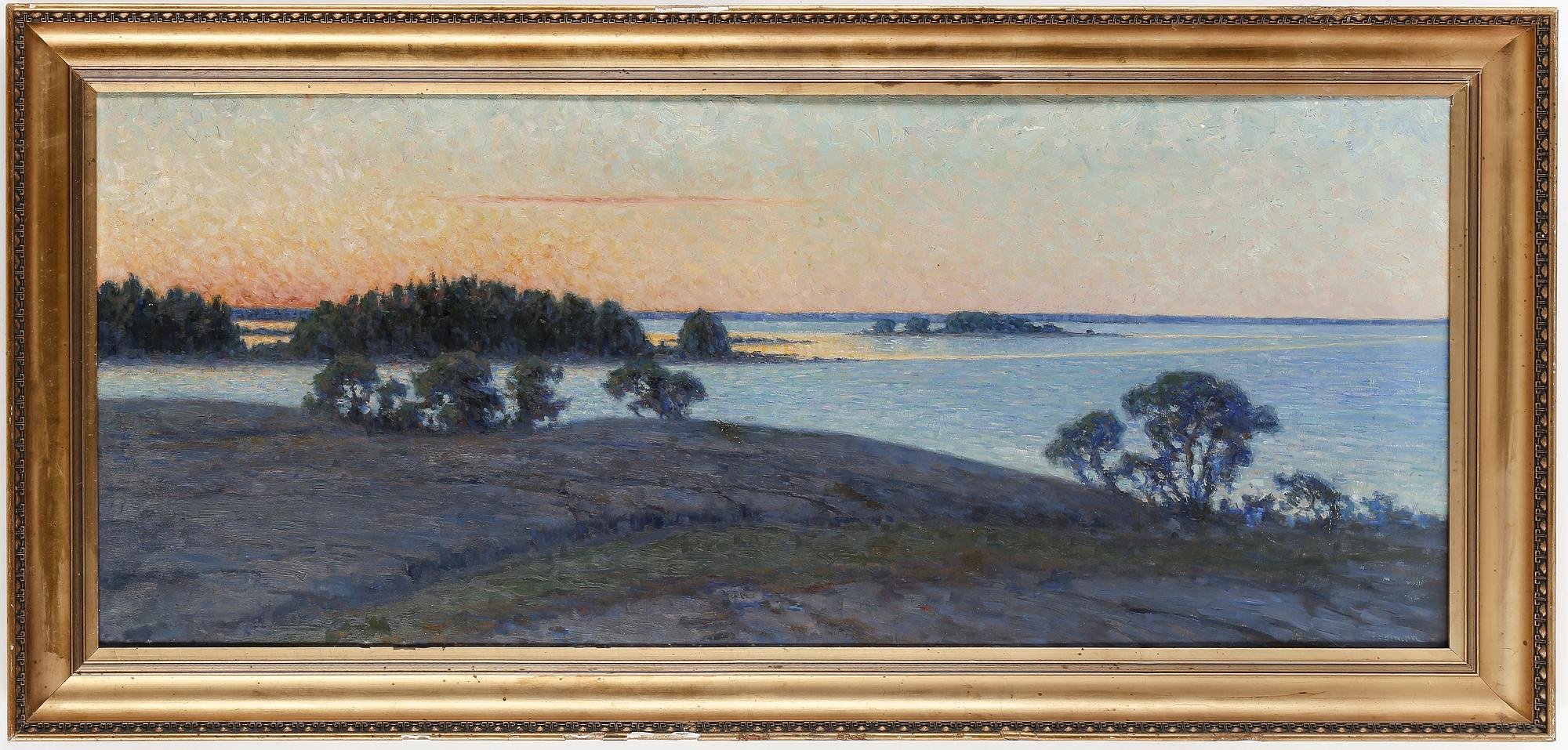 ELIAS ERDTMAN, olja på duk, signerad.