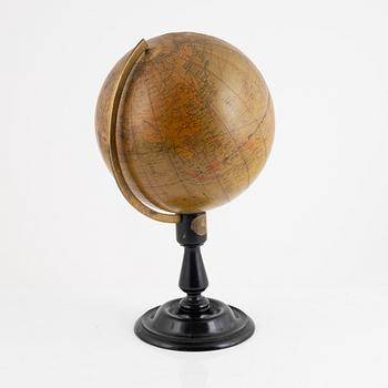 A globe by N. Selander made by Adolph Lemon, Sweden, around 1900.