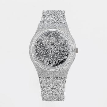SWATCH, Christmas Specials, Mille Stelle, wristwatch, 33.9 mm.
