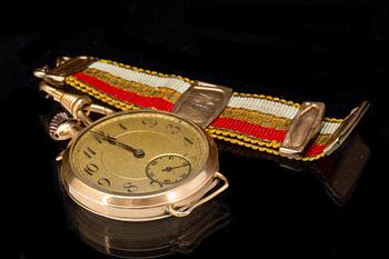 FICKUR, 14k guld. 1900-talets början. Tot 17g.