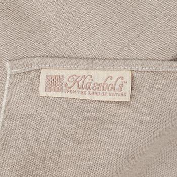 DUKAR, 2 st och LÖPARE, linne, Klässbols Linneväveri.