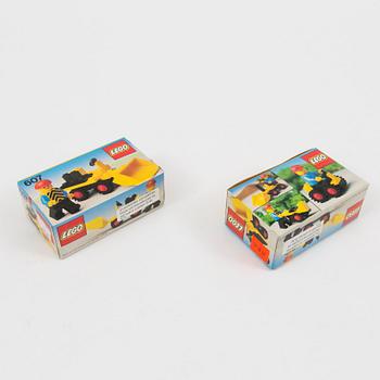 A lot of 16 Lego sets, Denmark, 1970/80s.
