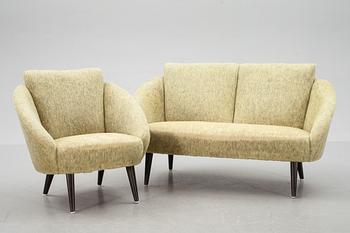 SOFFA och FÅTÖLJ, 1950-tal.