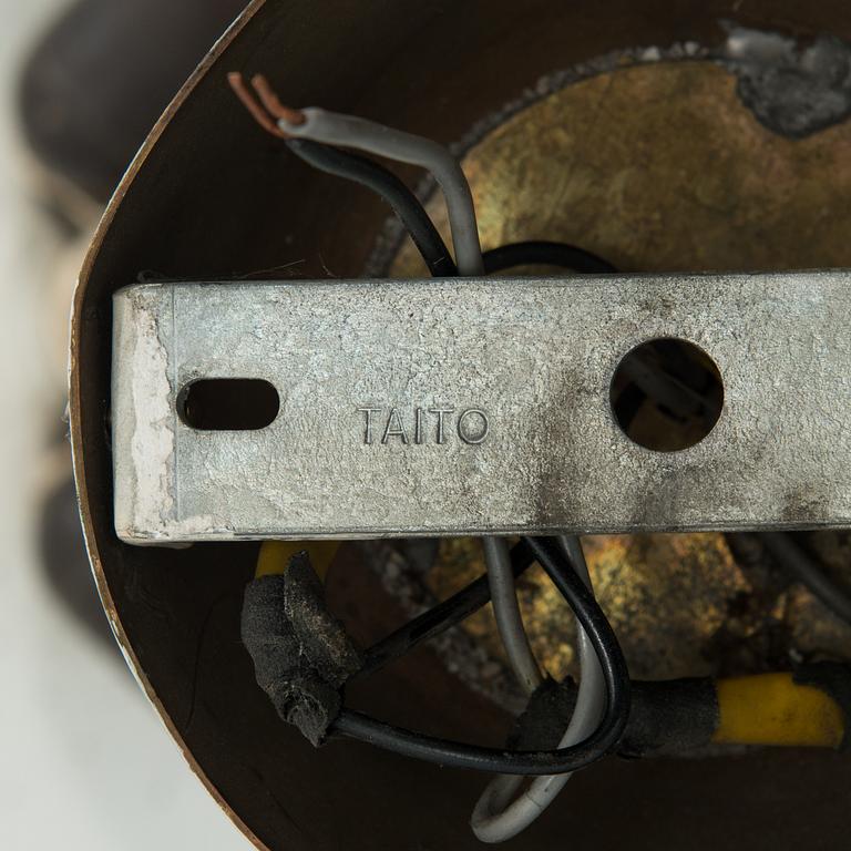 PAAVO TYNELL, a mid 20th century, '9060' pendant light for Taito, Finland.