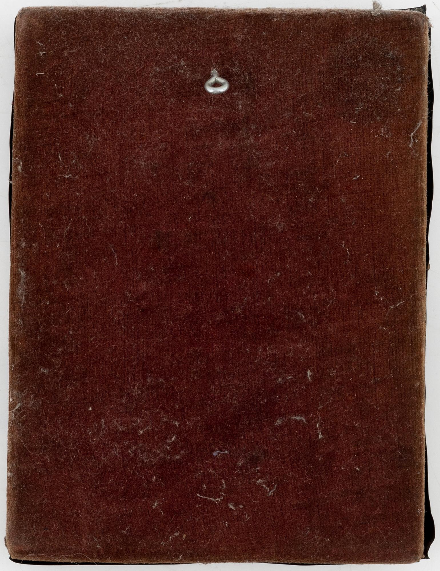 Ikon med oklad i silver och emalj, Ryssland, 1896-1908.