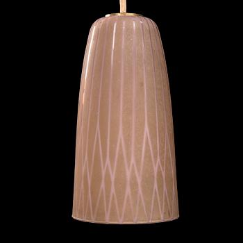 PENDANT LAMP, model 66-018/3, Orno, the mid-20th century.