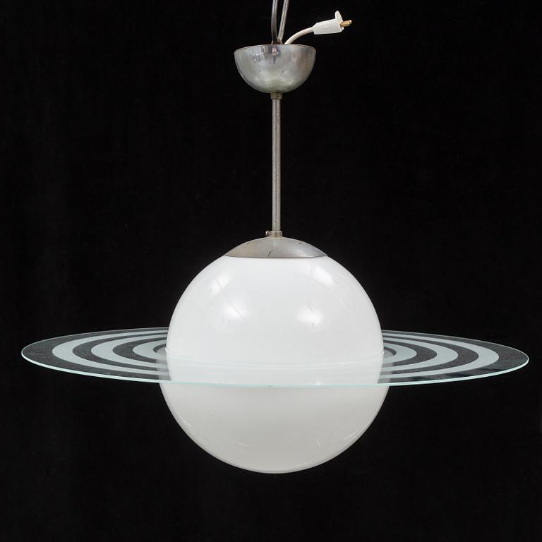 A mid 20th century ceiling lamp.
