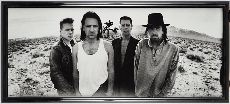 Anton Corbijn, "U2, Death Valley", 1986.