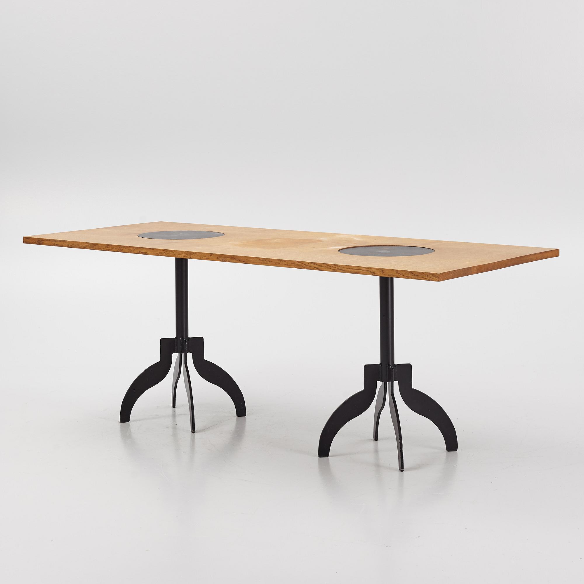 Jonas Bohlin, bord, "Triptyk, Källemo, 1989.