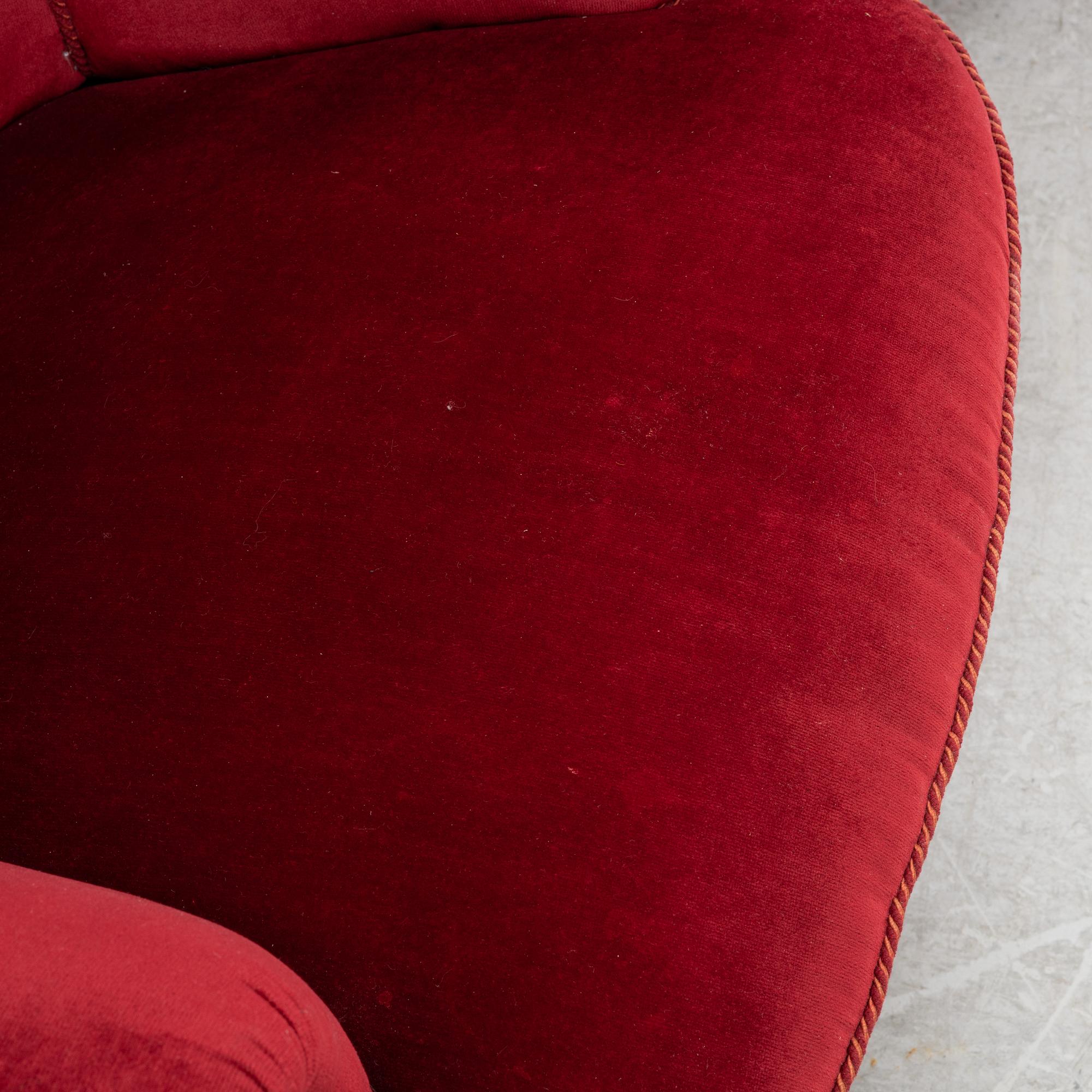 A pair of Swedish Modern armchairs, 1940's.