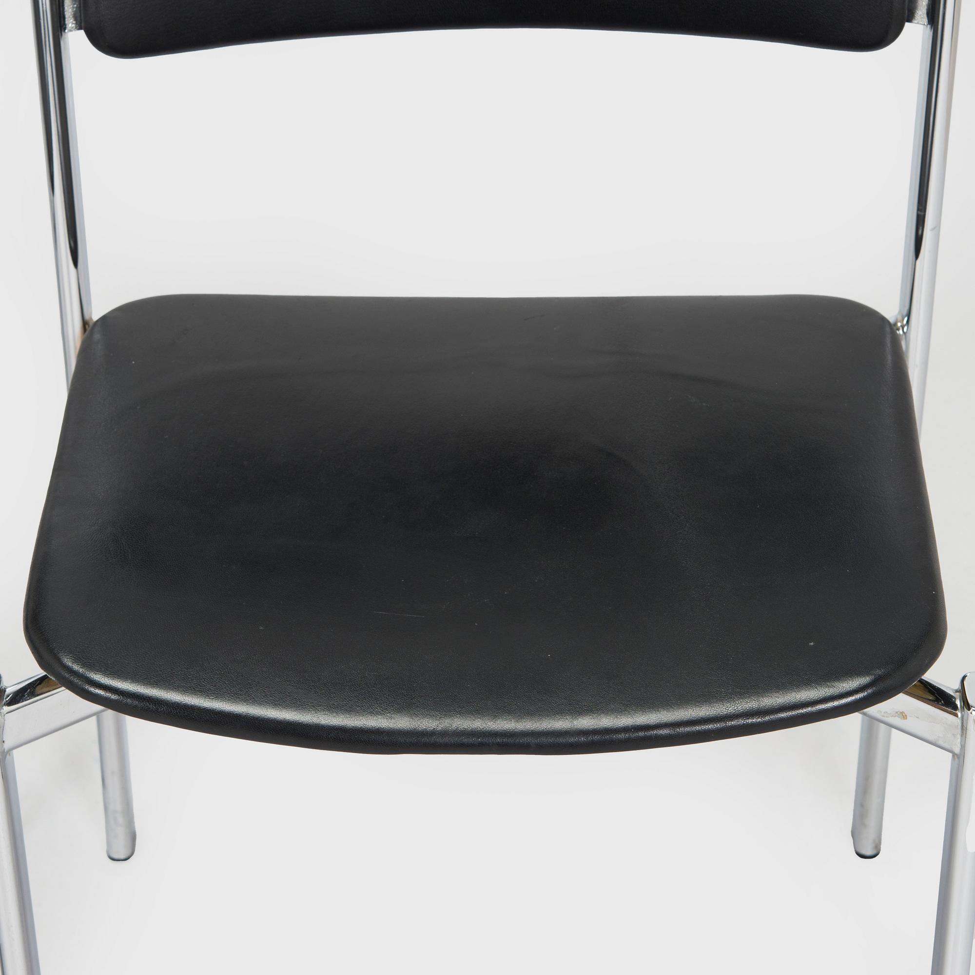 Ilmari Tapiovaara, A set of 6 chairs "Kiki" for Asko, Finland late 20th century.