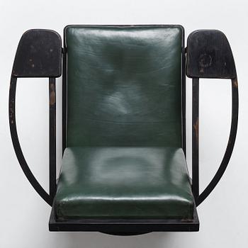 Carl Bergsten, an armchair, by Gemla Leksaksfabrik Diö, for the exhibition in Norrköping Sweden 1906.