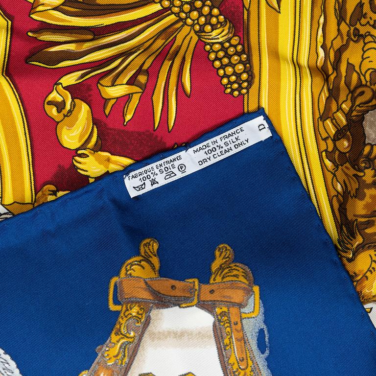 Hermès, scarf, "Musée".