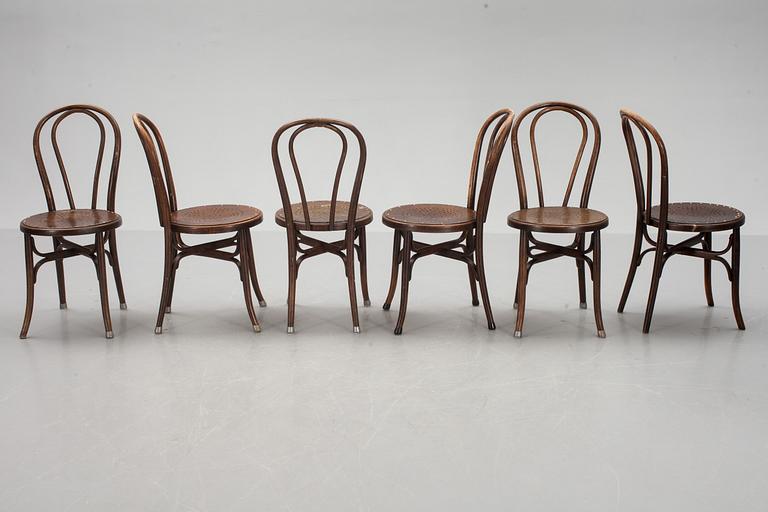 STOLAR, 6 st, Thonettyp, 1900-talets första hälft.