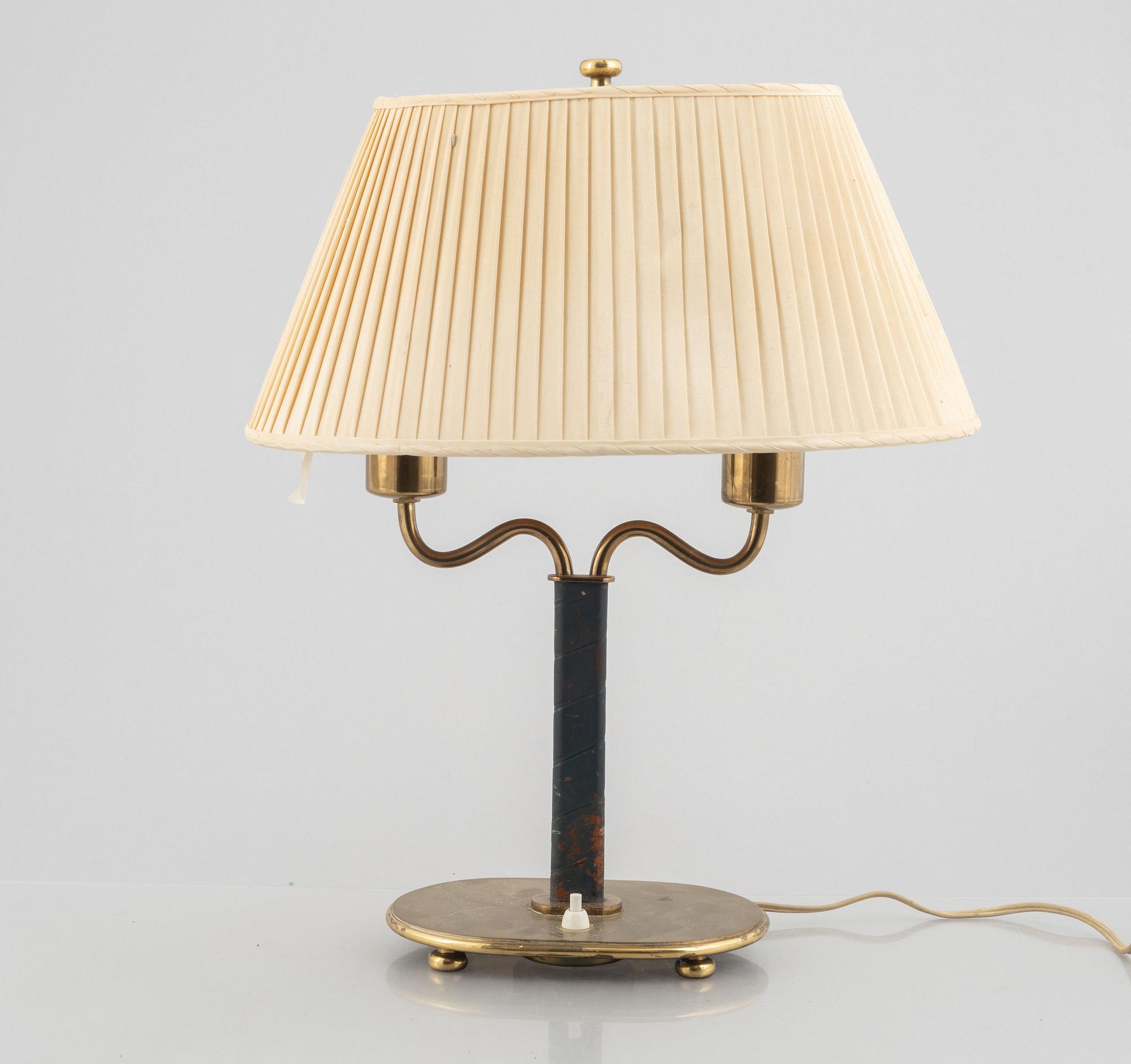 Josef Frank, a model 2388 table lamp, Firma Svenskt Tenn, Sweden.