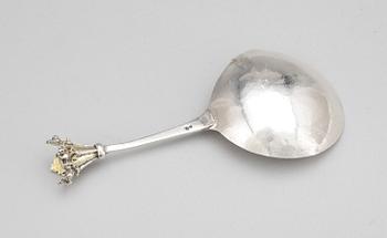 SUPSKED, silver, Skandinavien, 1700-tal. Vikt 35 g.