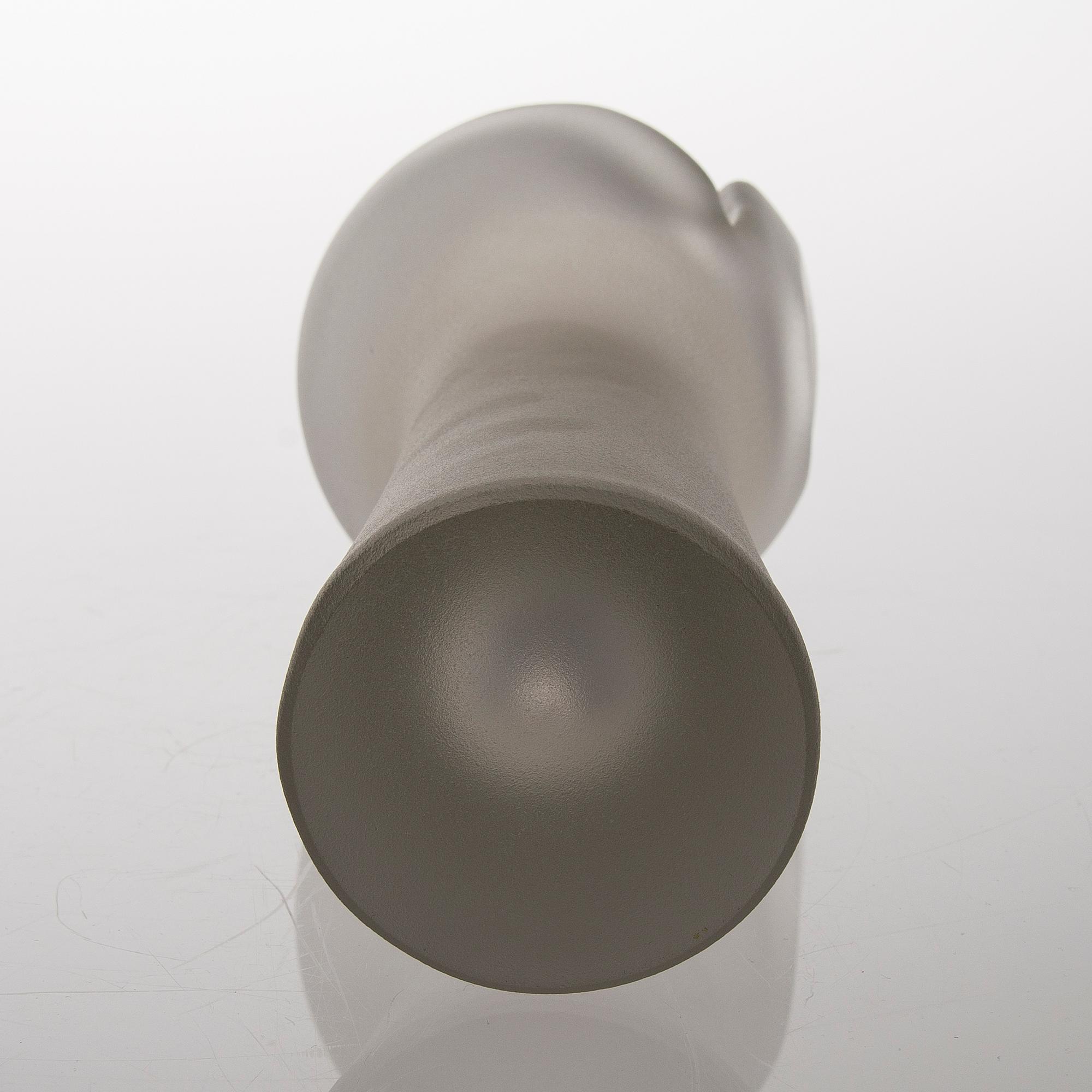 A 'Devil's Fist' glass sculpture signed Timo Sarpaneva, Iittala.