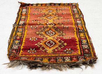 An Antique Anatolian Pillow, possibly from the Sivas area, c. 118 x 60 cm.