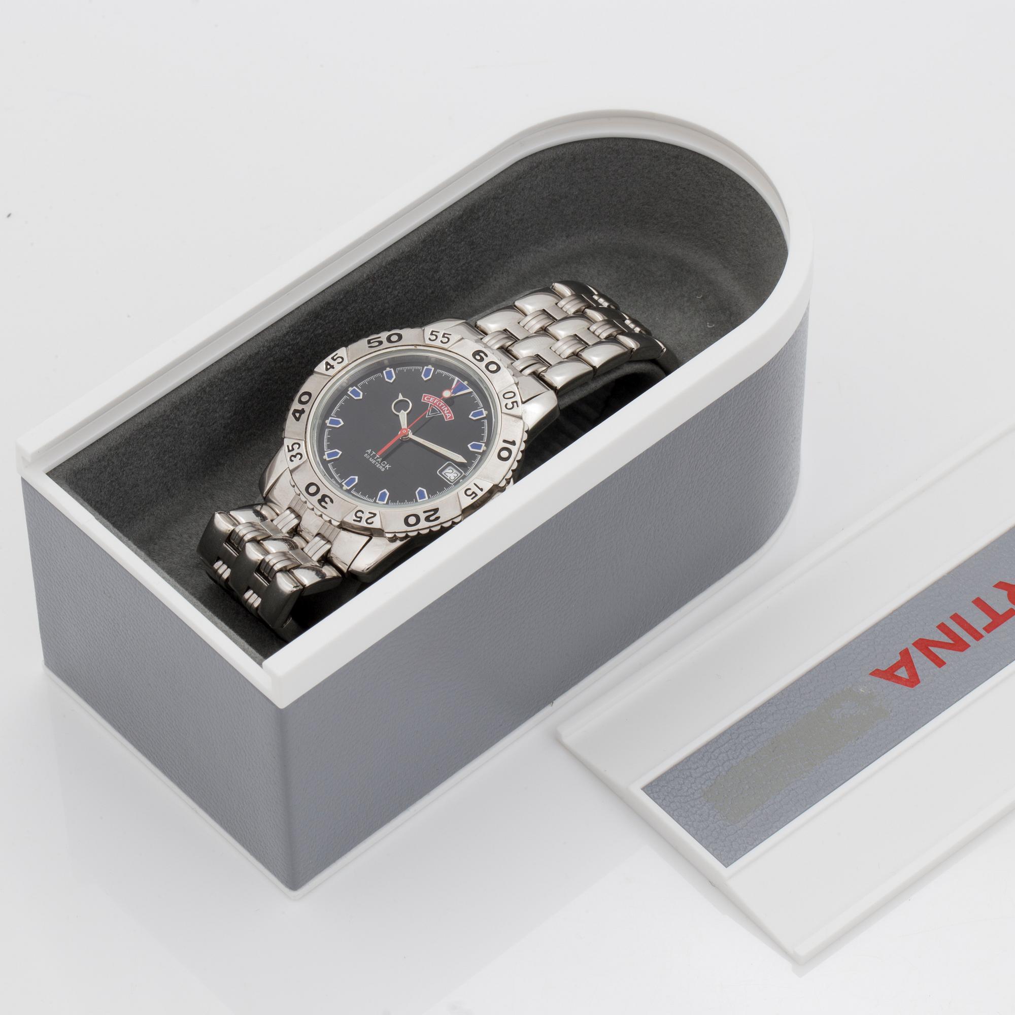 CERTINA Attack 50 Meters wristwatch 37 mm Bukowskis