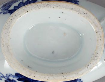 SÅSSNIPA, porslin, Qianlong, Kina 1700-tal.