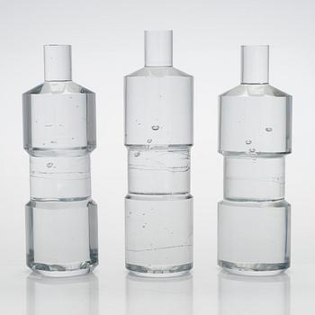 Timo Sarpaneva, a set of six prototypes signed Original Design Timo Sarpaneva 1976 Iittala.