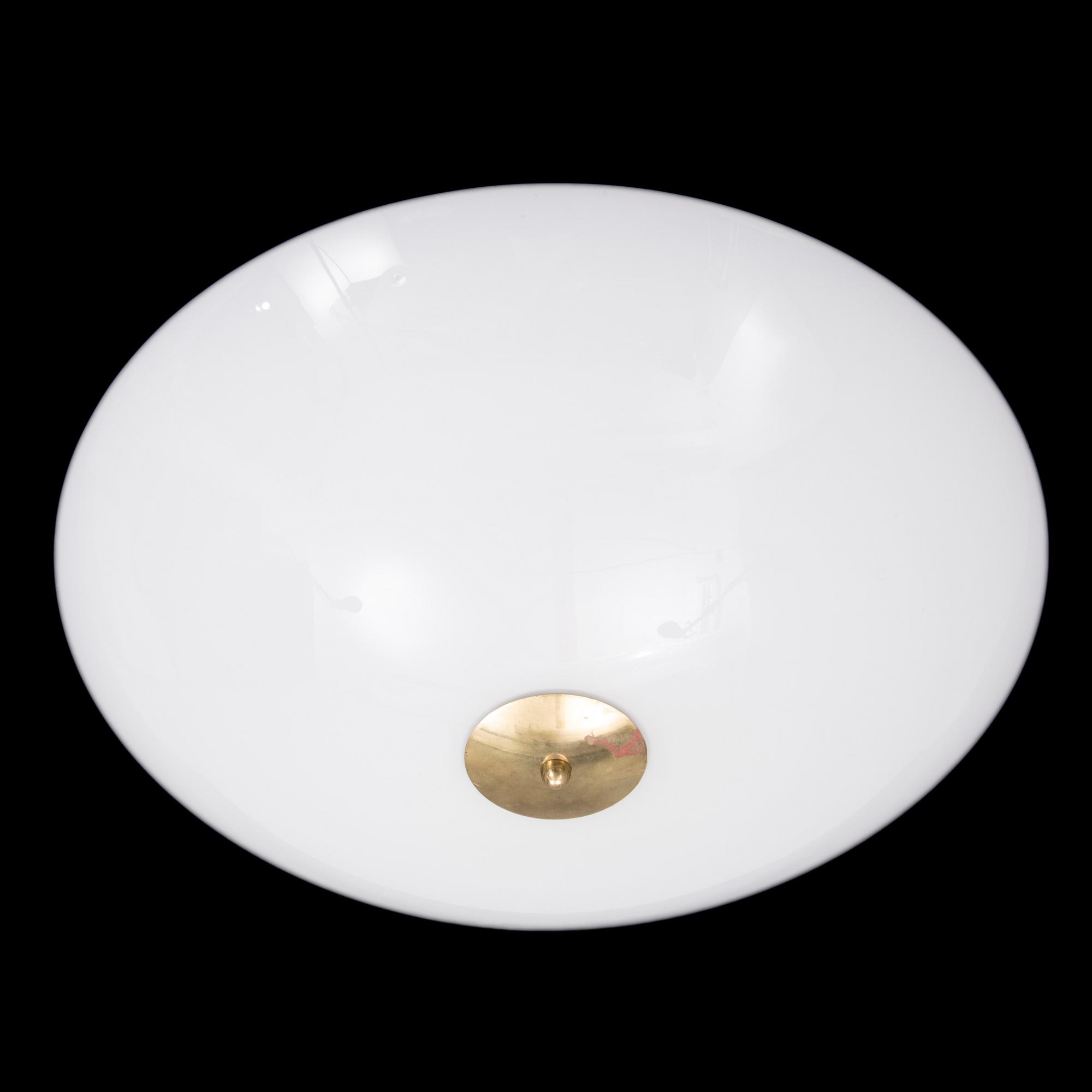 Kattovalaisin / plafondi, malli 80220, Idman, 1900-luvun puoliväli.