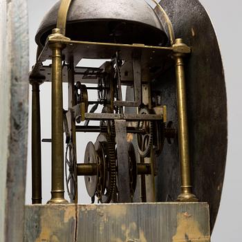 An 18th century rococo longcase clock.