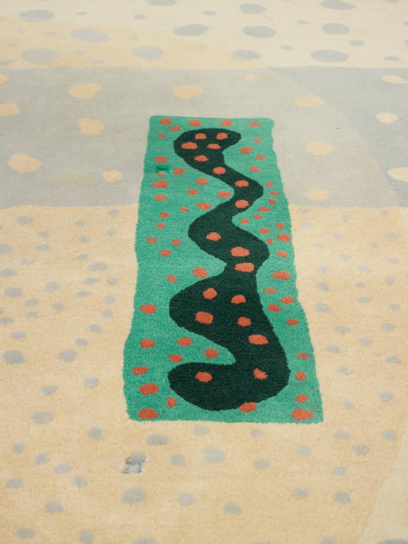 Josef Frank, A CARPET, "Matta nr 1", hand tufted, ca 395 x 297,5 cm. Made by Hitex for Svenskt Tenn.