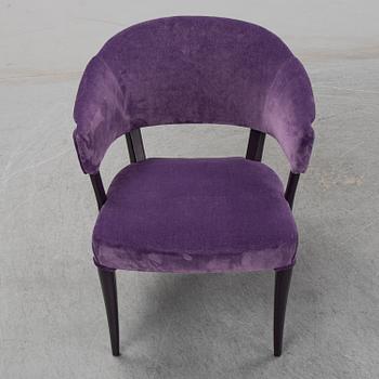 A pair of Carl Malmsten 'Lata Greven' chairs.