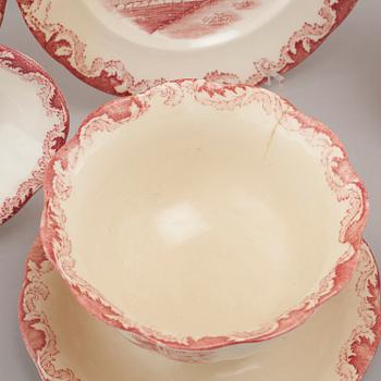 A 69 piece 'Bengali' creamware dinner service from Rörstrand, 1948-.