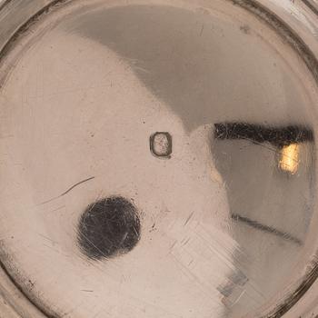 Tekanna, silver, Frankrike, 1819-38.