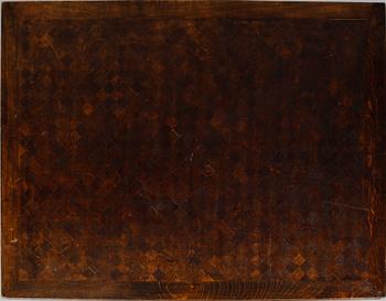 MATSALSMÖBEL, 11 del, barockstil, tidigt 1900-tal. TEXTTILLÄGG: Klädsel av sammet.