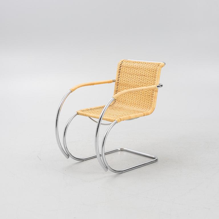 Ludwig Mies van der Rohe, karmstol,  "MR20", Thonet.