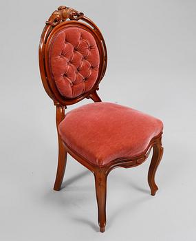 STOLAR, 6 st, nyrokoko, 1800-talets slut.