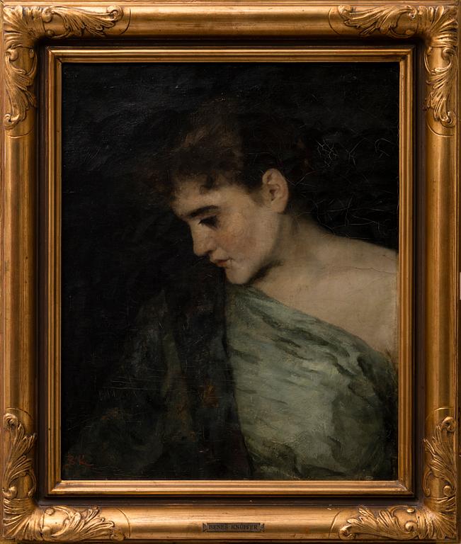 Benes Knupfer, PORTRAIT OF A LADY.