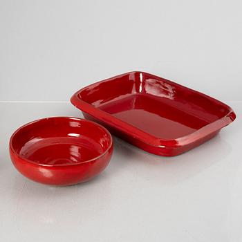 Charles Voltz, dinner service, Vallauris, France, 1960s/1970s (31 pieces).