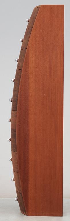 A Jonas Lindvall mahogany bureau, for David Design.