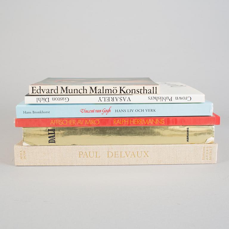 SIX BOOKS, 20th century.