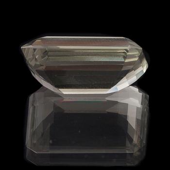 GRÖN AMETIST, smaragdslipad,  ca 19,12 ct.