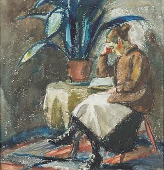 Viljo Hurme, akvarelli, signeerattu ja päivätty -20.