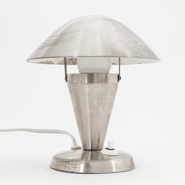 Josef Hurka, bordslampa, Napako, Tjeckoslovakien, 1930-tal.